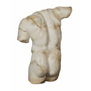 torso gran gladiador romano trasera