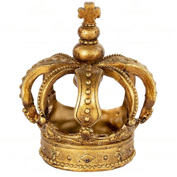 corona dorada real detalle