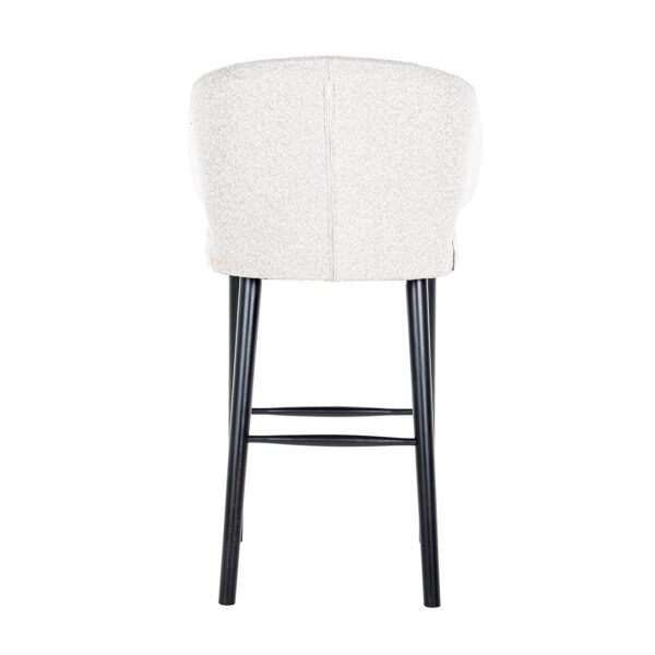 Bar stool Indigo white bouclé (Copenhagen 900 Bouclé White)