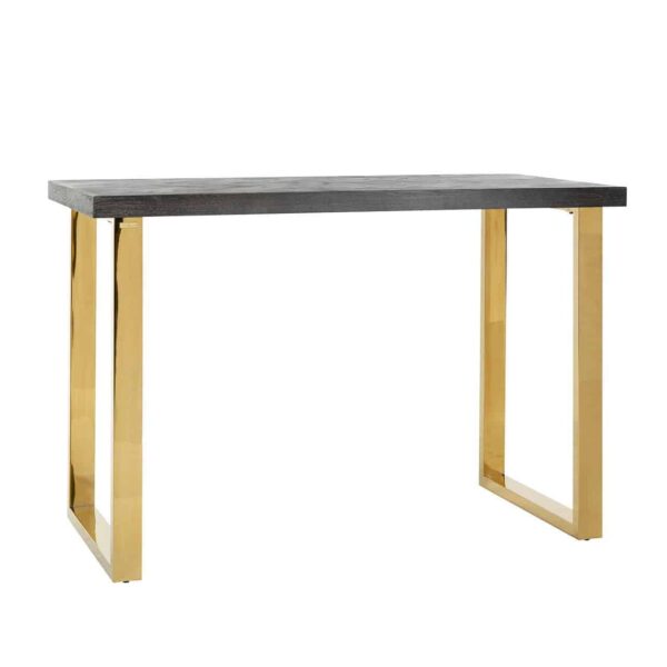 Bar table Blackbone gold 160 (Black rustic)