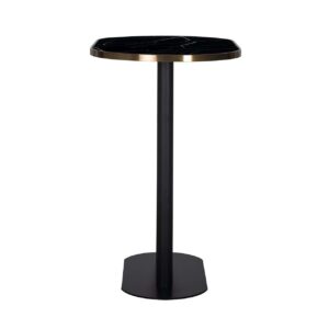 Bar table Zenza oval (Black)
