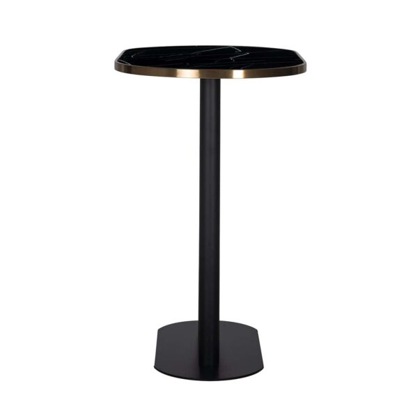 Bar table Zenza oval (Black)