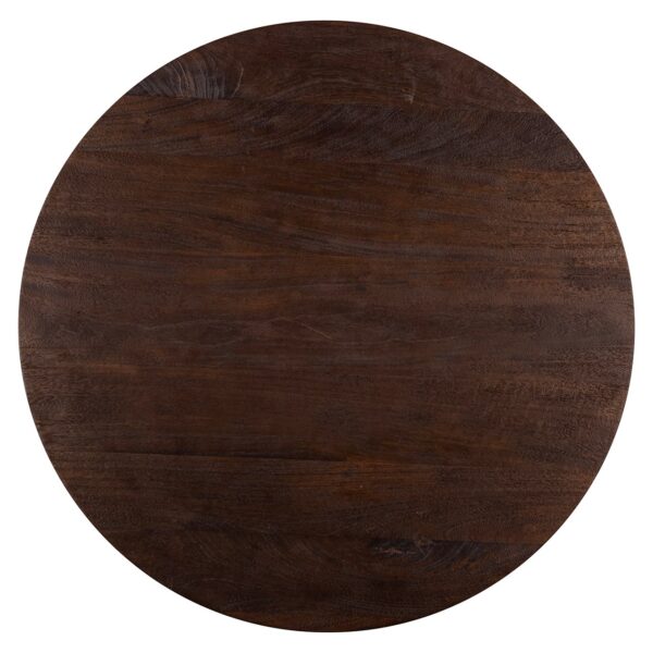 Bisto table Willow 80Ø (Dark brown)