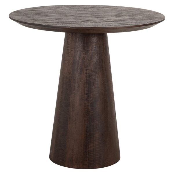 Bisto table Willow 80Ø (Dark brown)