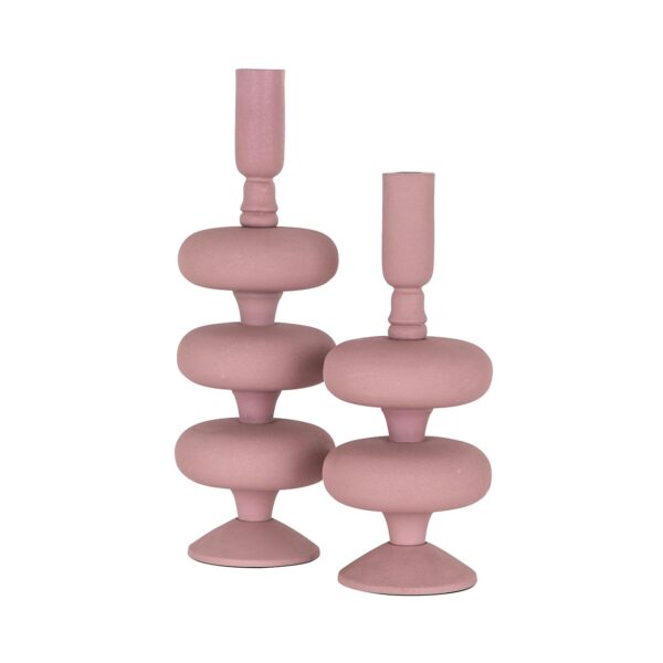 Candle holder Abbey big (Pink)
