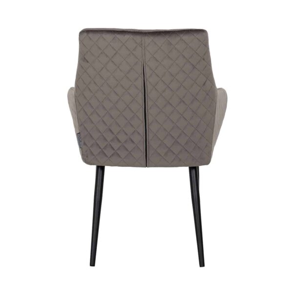 Chair Chrissy stone velvet (Quartz Stone 101)