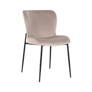 Chair Darby khaki / black fire retardant (FR-Quartz 903 Khaki)