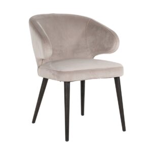Chair Indigo khaki velvet (Quartz Khaki 903)
