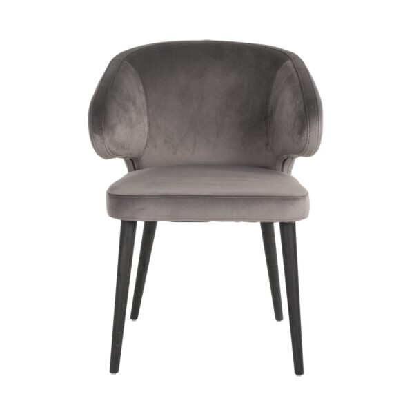 Chair Indigo stone velvet (Quartz Stone 101)