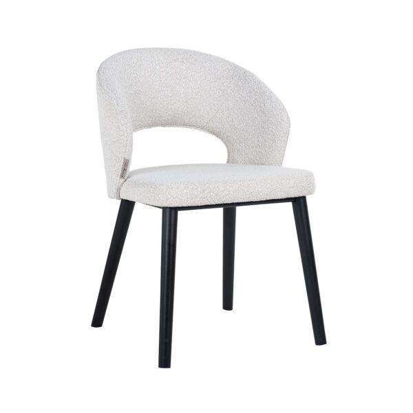 Chair Savoy white bouclé (Copenhagen 900 Bouclé White)