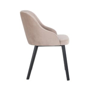 Chair Twiggy khaki velvet (Quartz Khaki 903)