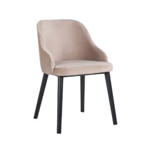 Chair Twiggy khaki velvet (Quartz Khaki 903)