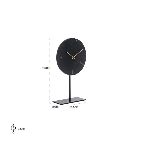 Clock Brett on standard black (Black)