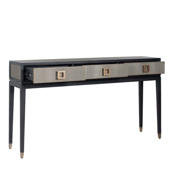 Console Bloomville 3-drawers (Gold)