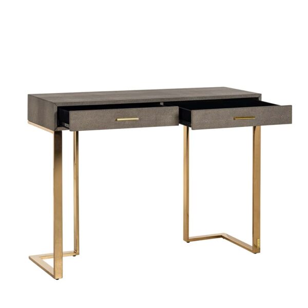 Console Marie-Lou 2-drawers (Gold)