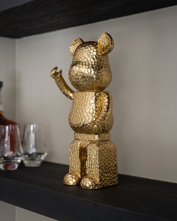 Deco object Bear gold (Gold)