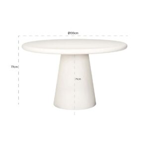 Dining table Bloomstone 130Ø