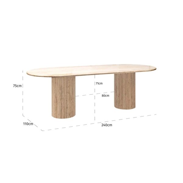 Dining table La Cantera oval 240