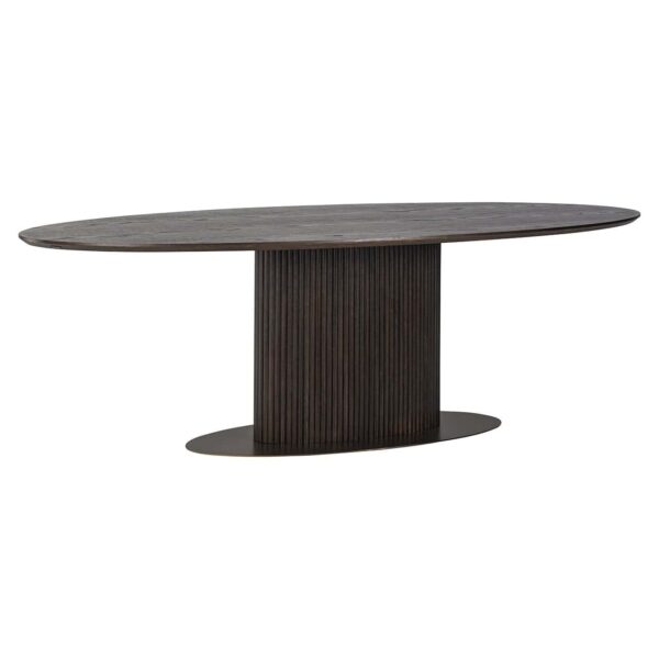 Dining table Luxor oval 235 (Brown)