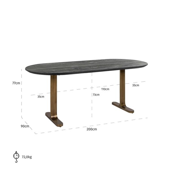 Dining table Revelin 200