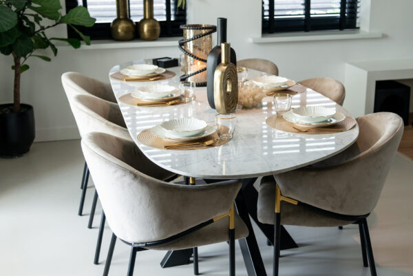 Dining table Trocadero white