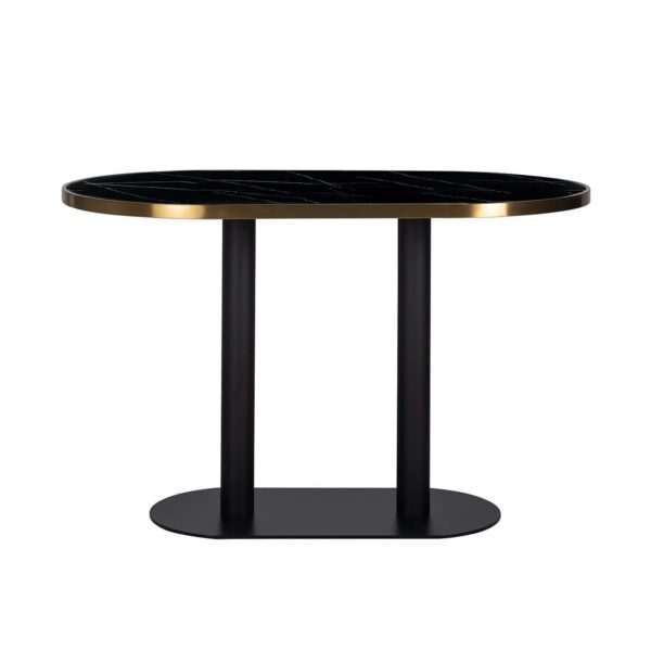 Dining table Zenza oval (Black)