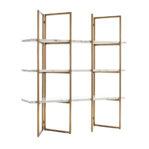 Display unit Lagrand 3-shelves (Gold)