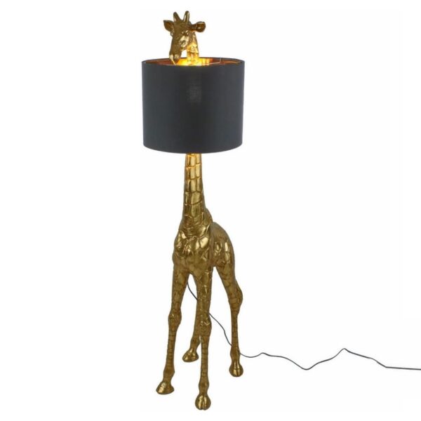 lámpara de pie jirafa