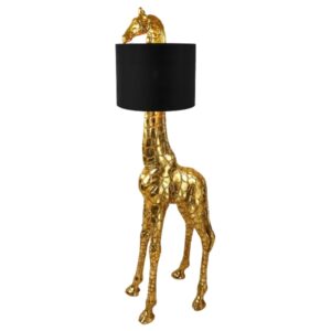 lámpara de pie jirafa