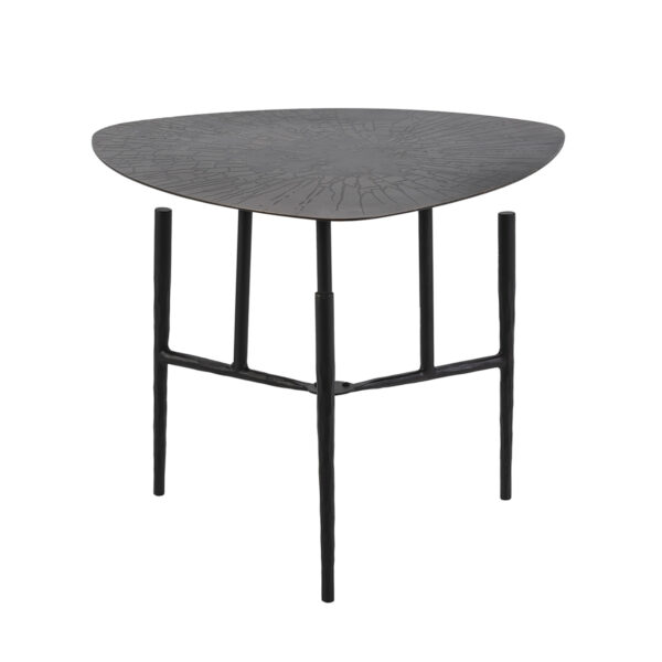 Mesa Auxiliar 52x52x46 Metal -- Negro