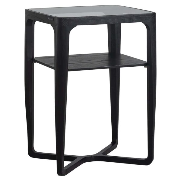 Side table Monfort 1-shelve (Black)