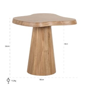Side table Riva (Natural oak)