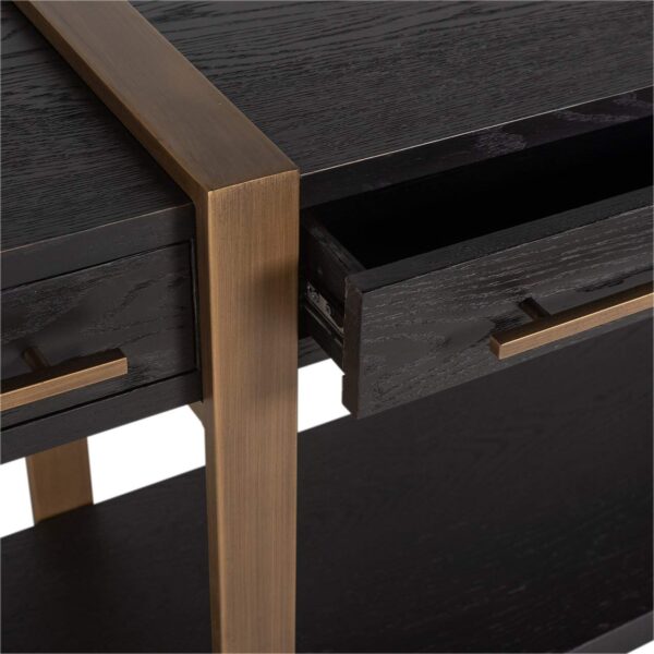 Sideboard Cambon 3-drawers (Dark coffee)