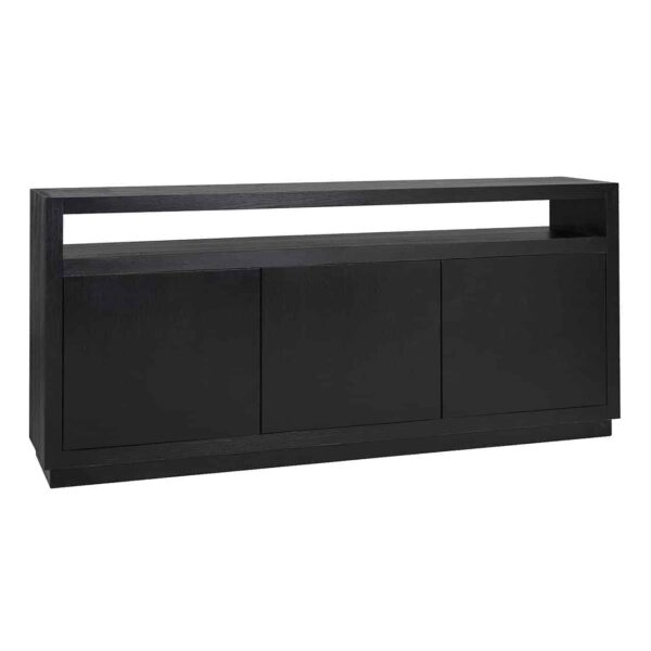 Sideboard Oakura 3-doors (Black)