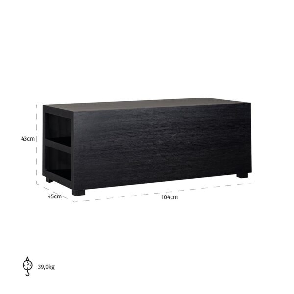 Sofa element Oakura (Black)