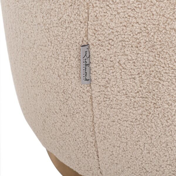 Swivel chair Maxime sand furry (Himalaya 902 sand furry)