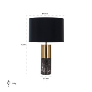Table Lamp Nyo (Black)