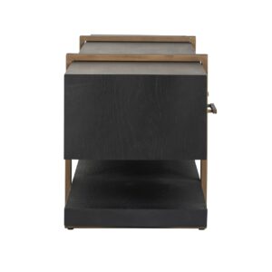 TV-unit Cambon 3-drawers (Dark coffee)