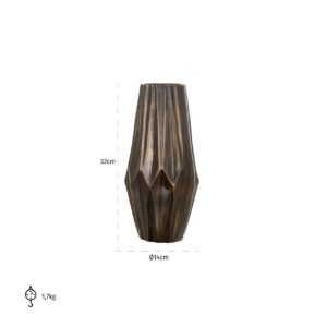 Vase Celina small (Bronze)