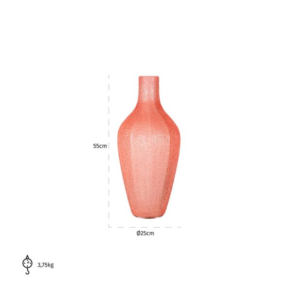 Vase Ceylin small (Pink)