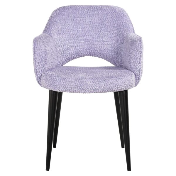 Arm chair Giovanna lovely lavender (Be lovely 95 lavender)
