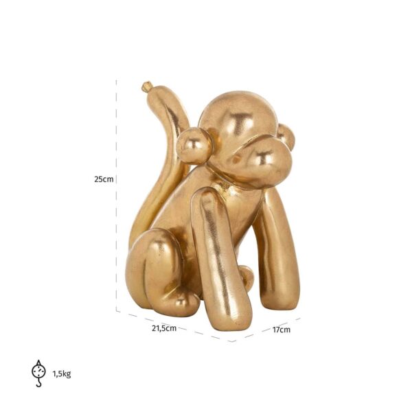 Art decoration Monkey (Gold)