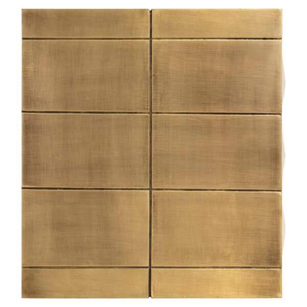 Cabinet Collada 3-drawers (Brushed Gold)