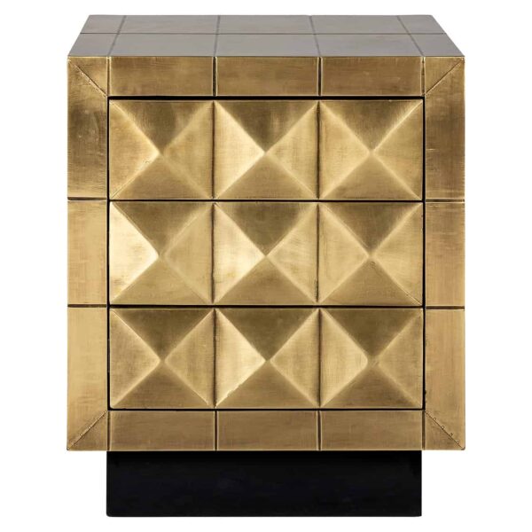 Cabinet Collada 3-drawers (Brushed Gold)