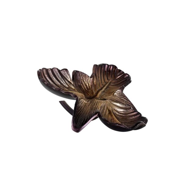 Candle holder Blossom (Bronze)