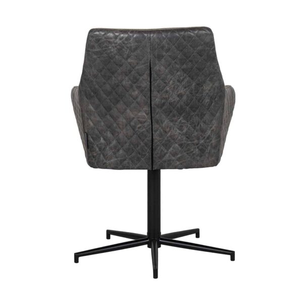 Chair Lucy with black leg swivel