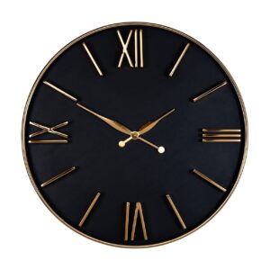 Clock Lyem (Black/gold)