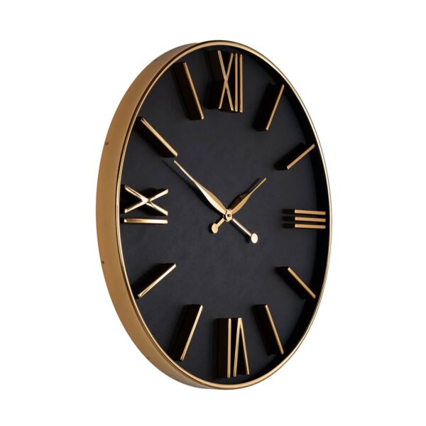 Clock Lyem (Black/gold)