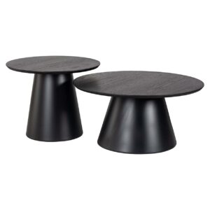 Coffee table Jazz set of 2 (Black)