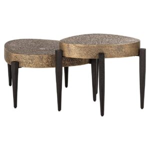 Coffee table Marquee set of 2
